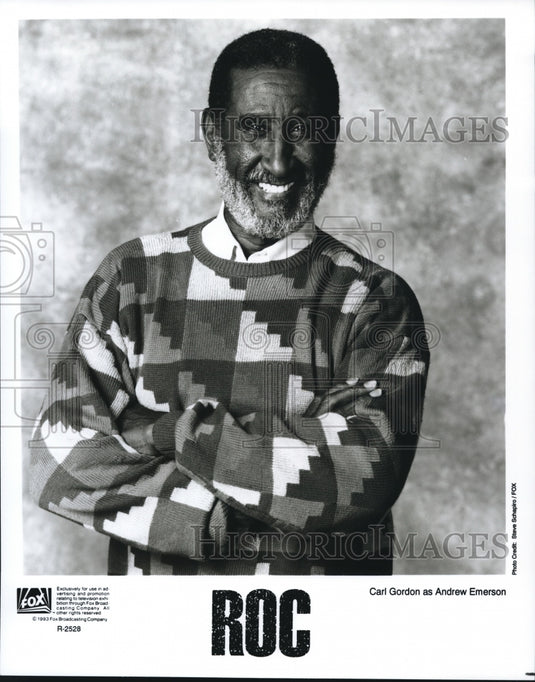 1993 Carl Gordon stars as Andrew Emerson in Roc - Historic Images