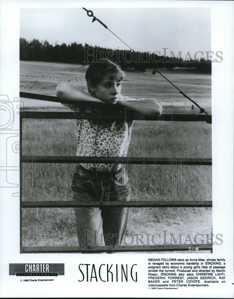 1988 Press Photo Movie Stacking - Historic Images