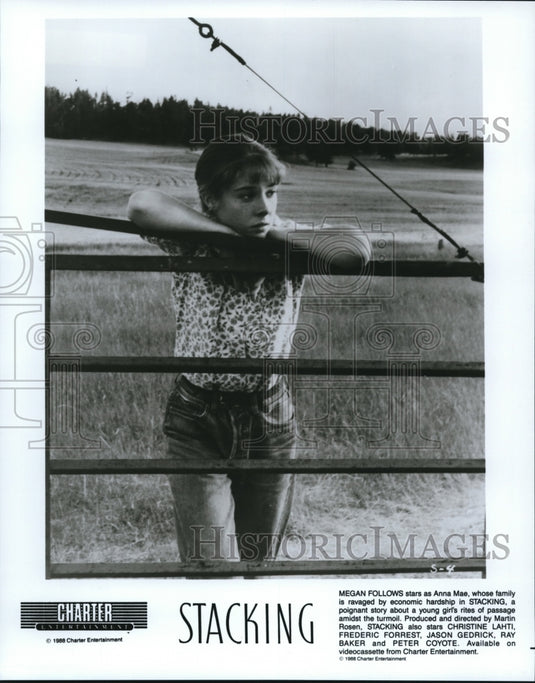 1988 Press Photo Movie Stacking - Historic Images