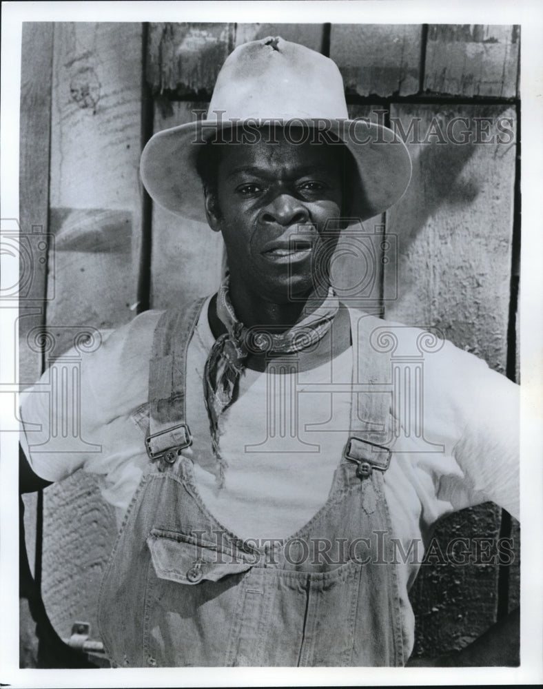 Press Photo Brock Peters stars as Ab Decker in Roots The Next Generation - Historic Images