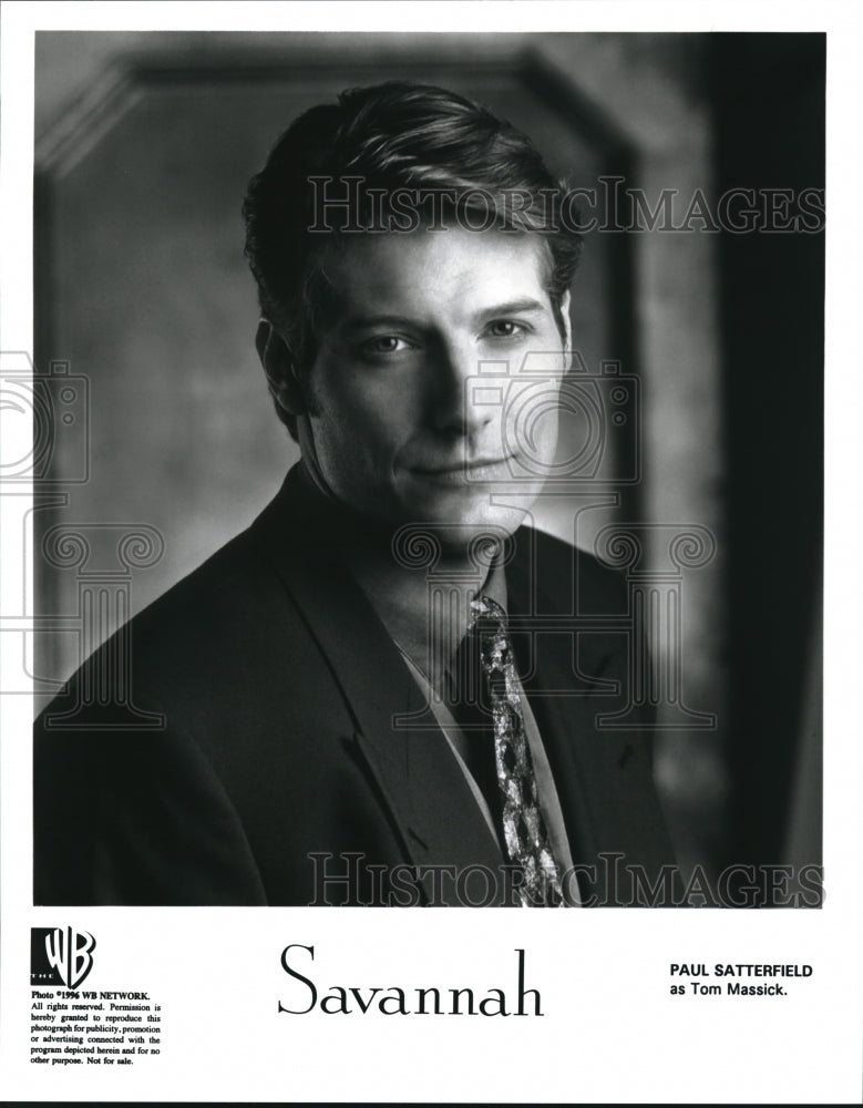 1996 Paul Satterfield stars as Tom Massick in Savannah - Historic Images