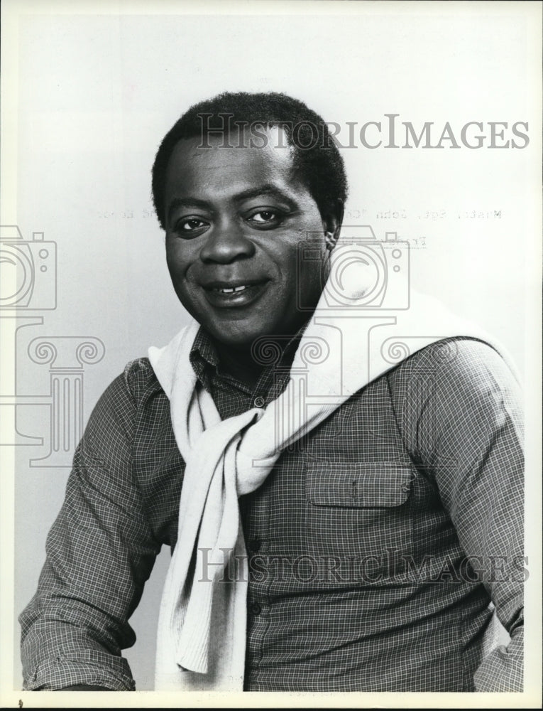 1983, Yaphet Kotto in For Love and Honor - Historic Images