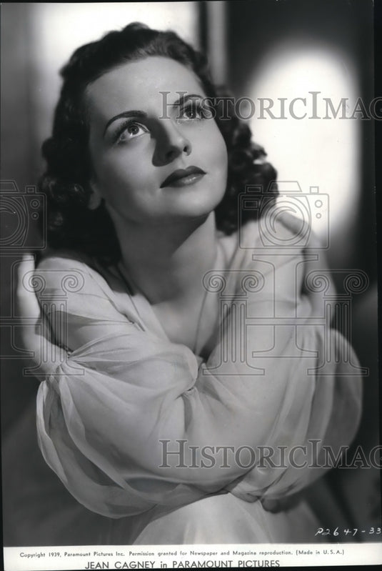 1939 Press Photo Jean Cagney in Campus Wives - Historic Images