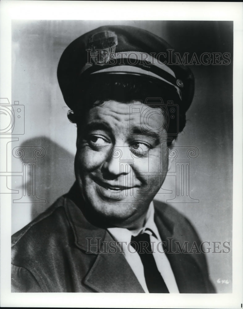 Press Photo Actor Jackie Gleason - Historic Images