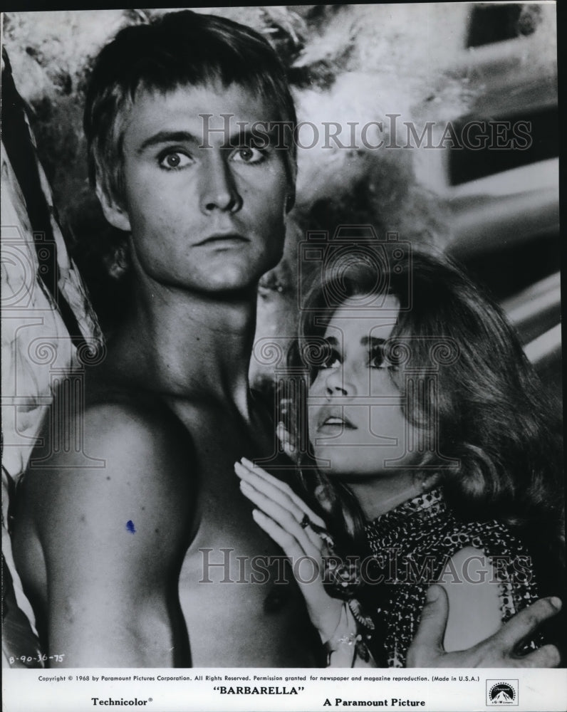 1969 Press Photo Paramount presents Barbarella with Jane Fonda - cvp74627 - Historic Images