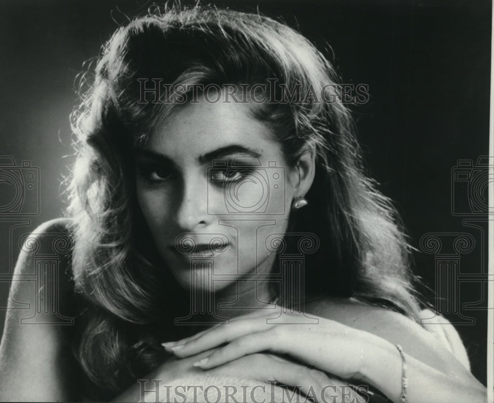 1985, Eileen Davidson in The Young &amp; Restless - cvp74670 - Historic Images