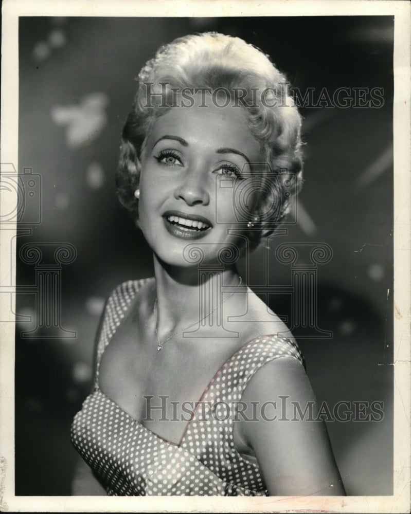 1957 Press Photo Jane Powell - Historic Images
