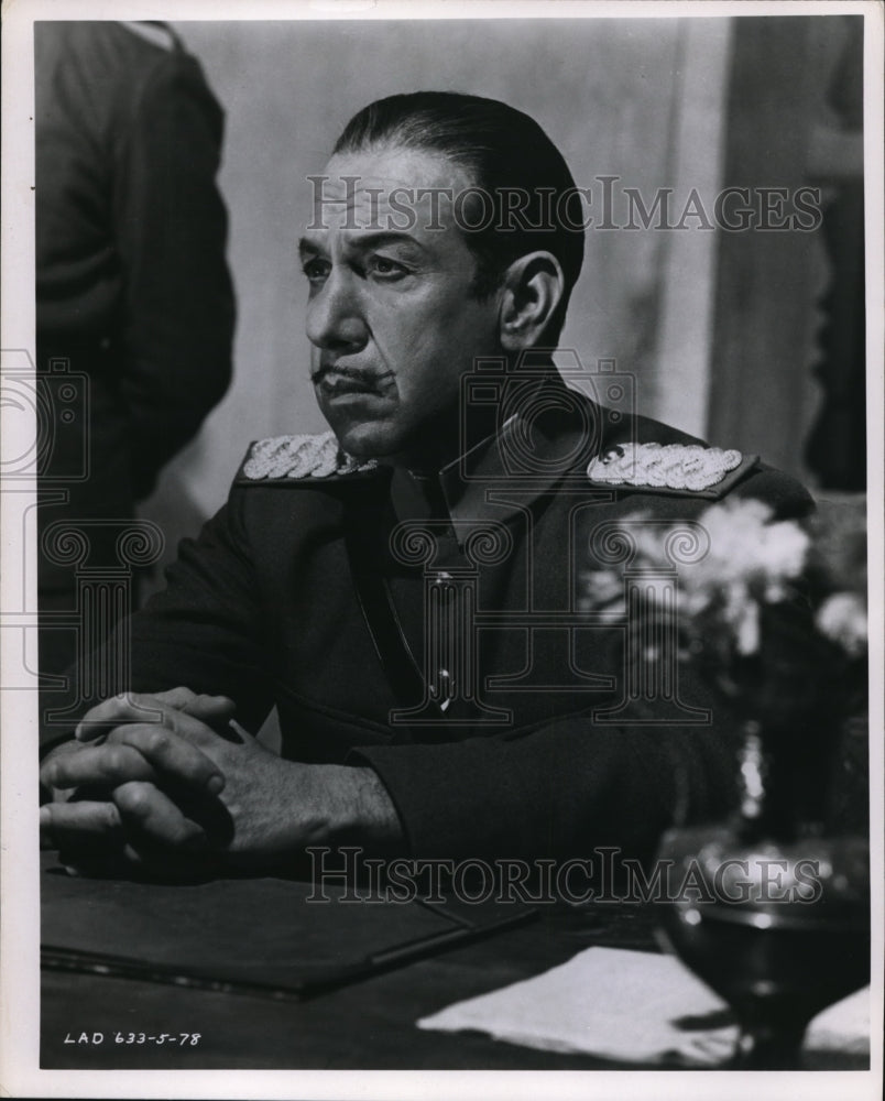 1971 Press Photo Jose Ferrer in Lawrence of Arabia - Historic Images