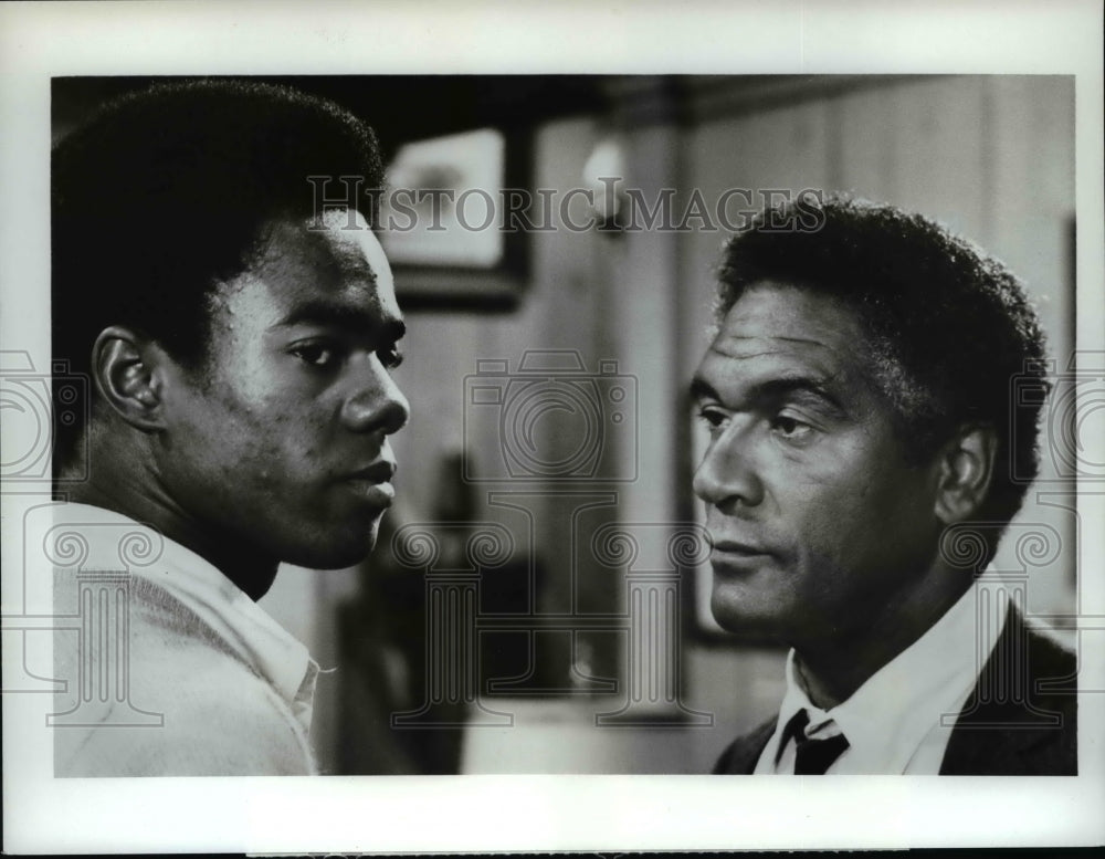 1968 Glynn Turman &amp; Percy Rodriguez in Peyton Place  - Historic Images