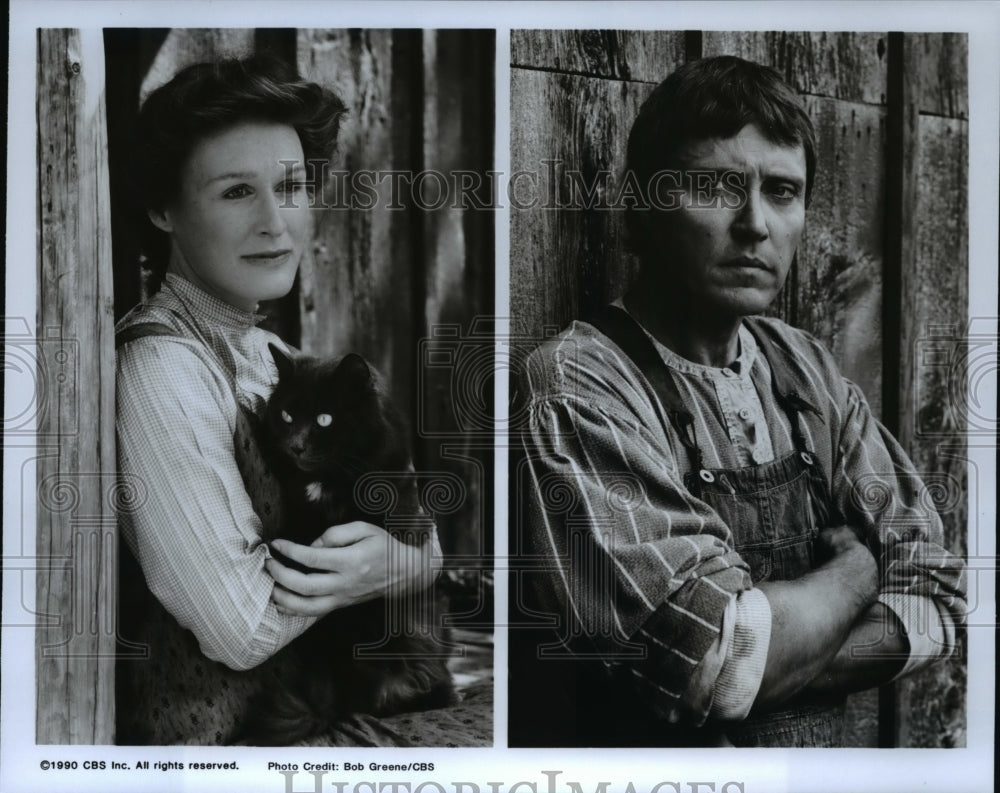 1992, Glenn Close Christopher Walken in Sarah, Plain Tall - cvp75073 - Historic Images