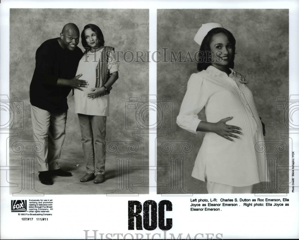 1993 Charles S Dutton &amp; Ella Joyce in Roc - Historic Images