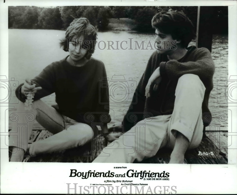 1988 Emmanuelle Chaulet, Eric Viellard in Boyfriends and Girlfriends - Historic Images