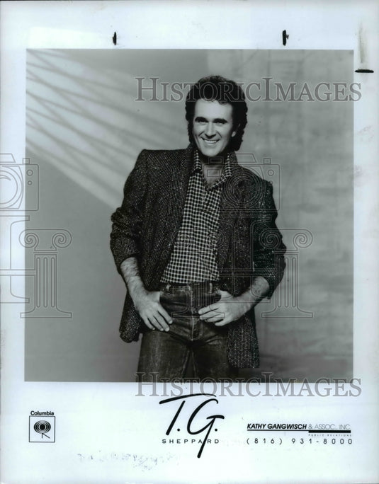 1985 Press Photo T G Sheppard - cvp75290- Historic Images