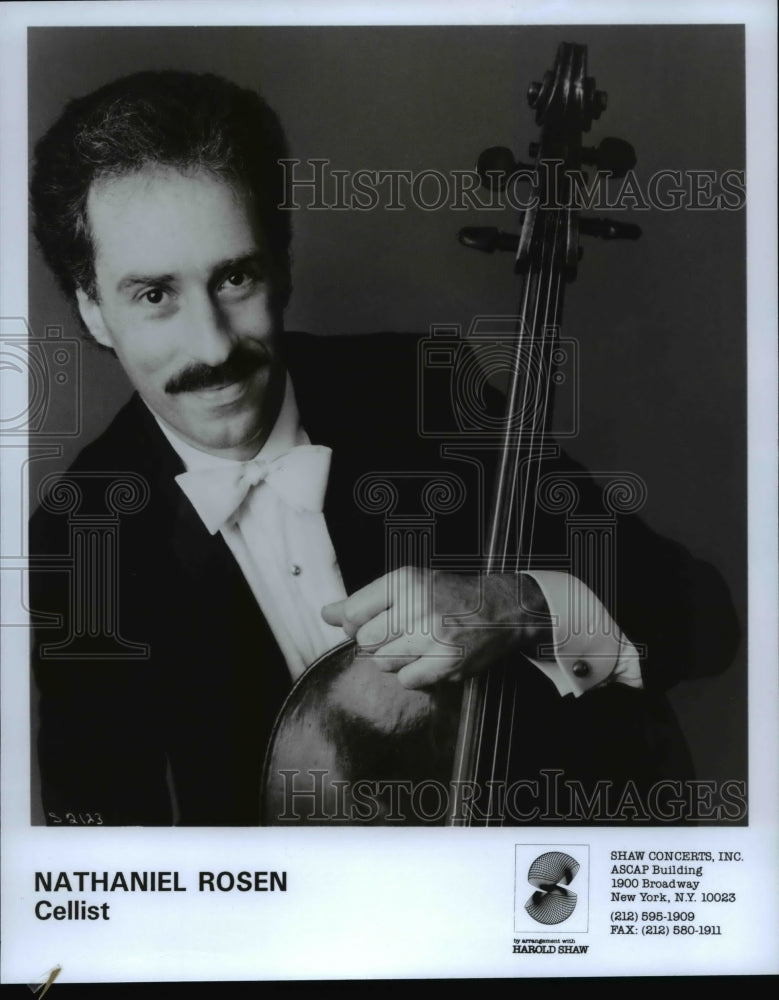 1994 Cellist Nathaniel Rosen - Historic Images