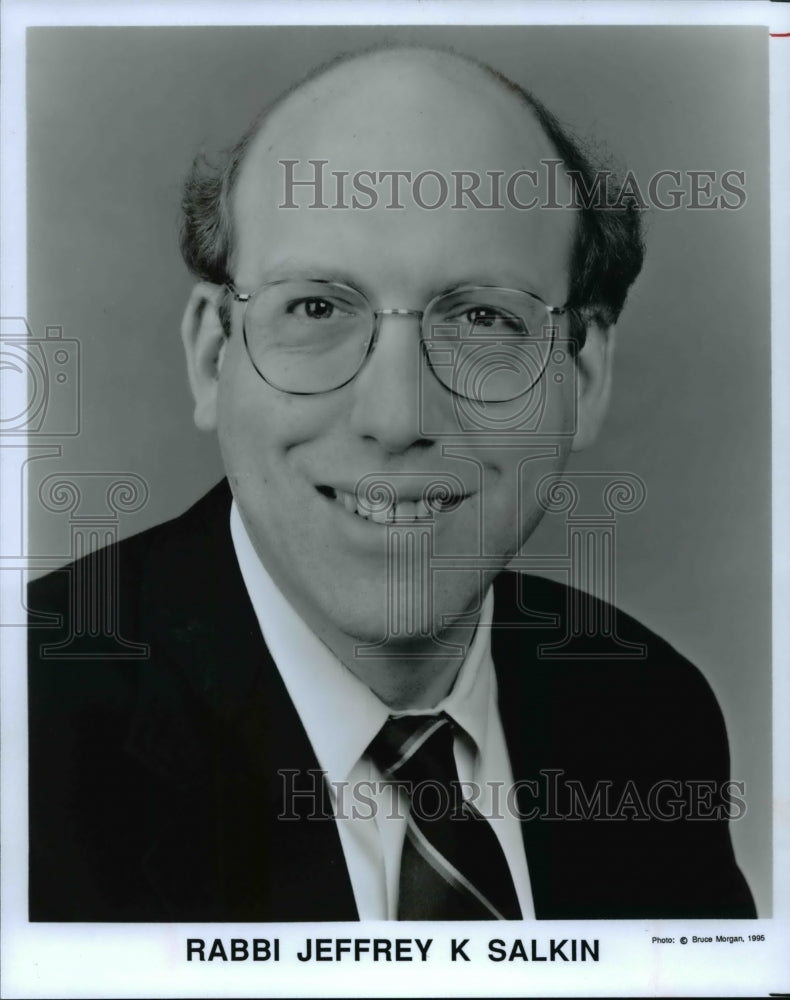 1986 Press Photo Rabbi Jeffrey K Salkin- Historic Images