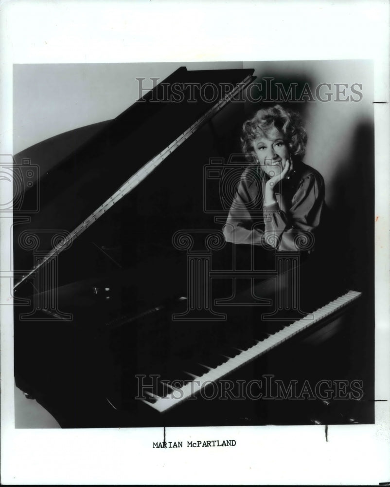 1989 Press Photo Marian McPartland - cvp75450- Historic Images