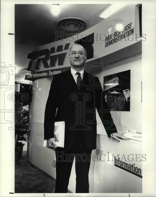 1987 Press Photo Richard DC Whilden- Historic Images