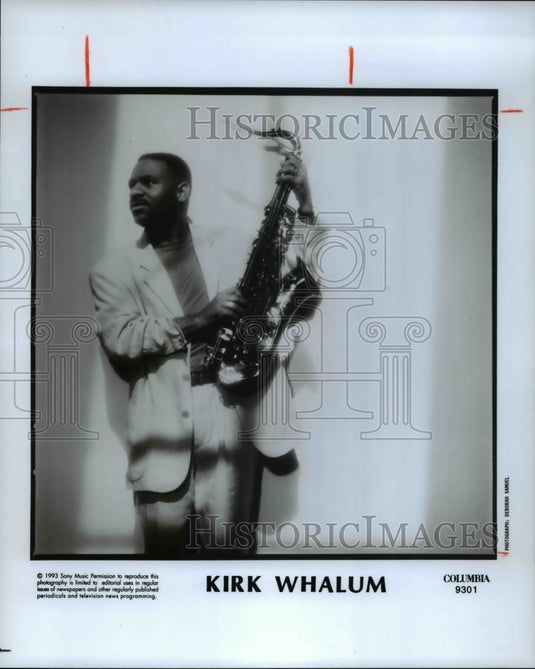 1993 Kirk Whalum-Historic Images