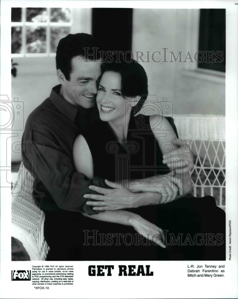 1988 Jon Tenney &amp; Degorah Farentino in Get Real  - Historic Images