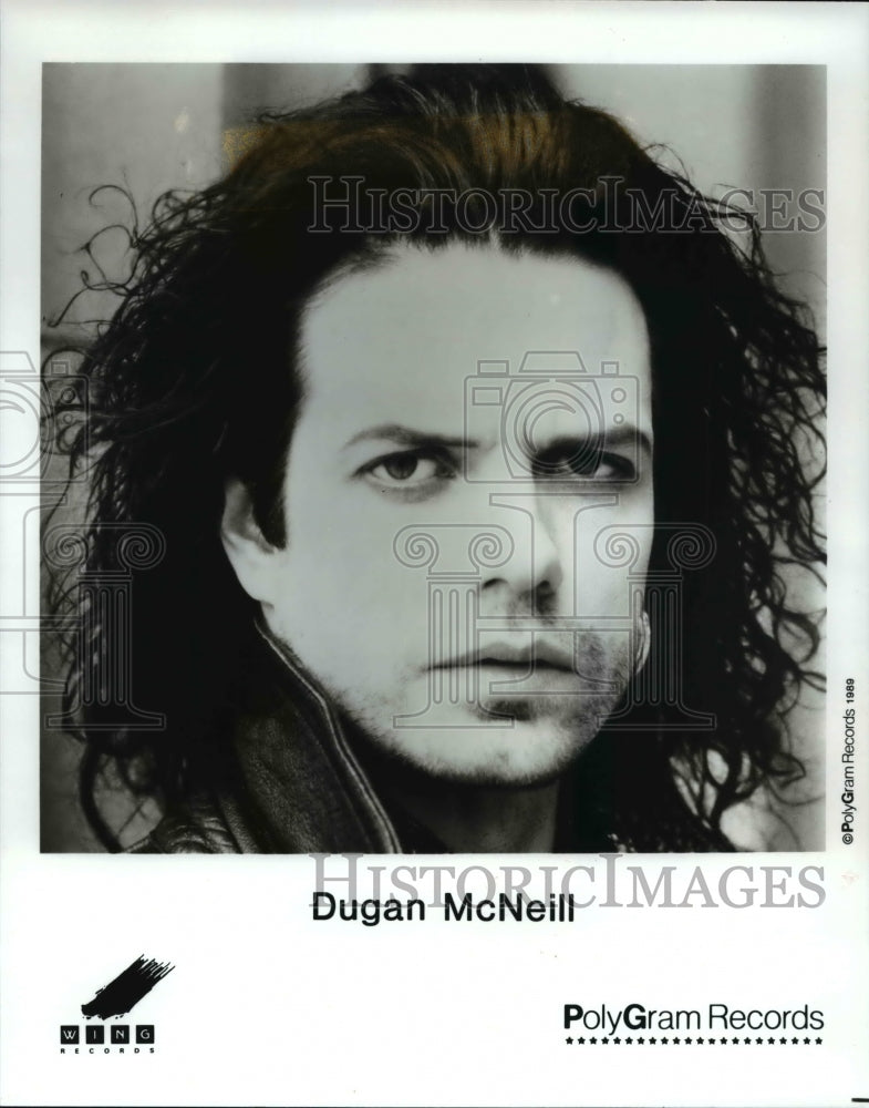 1989 Press Photo Musician Dugan McNeill - cvp75636- Historic Images