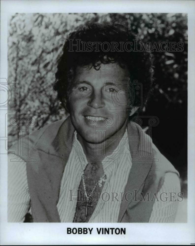 1983 Singer Bobby Vinton  - Historic Images