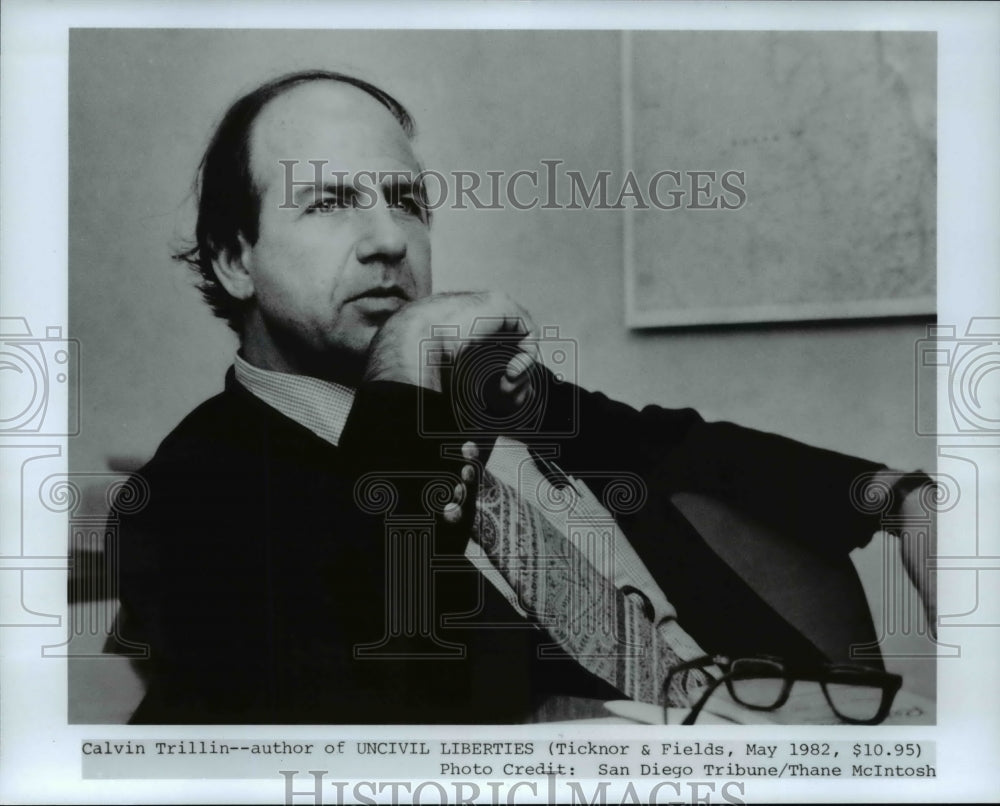 1989, Calvin Trillin who wrote Uncivil Liberties - cvp75767 - Historic Images