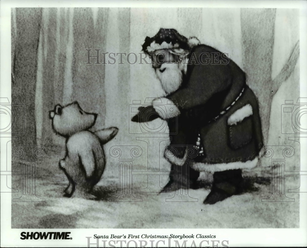 1988 Press Photo Santa Bear's First Christmas Storybook Classics - cvp75800- Historic Images