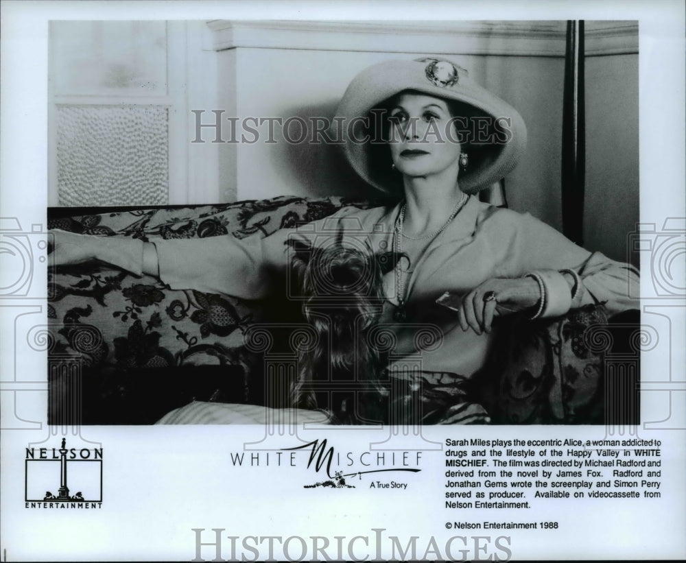 1988 Sarah Miles in White Mischief  - Historic Images
