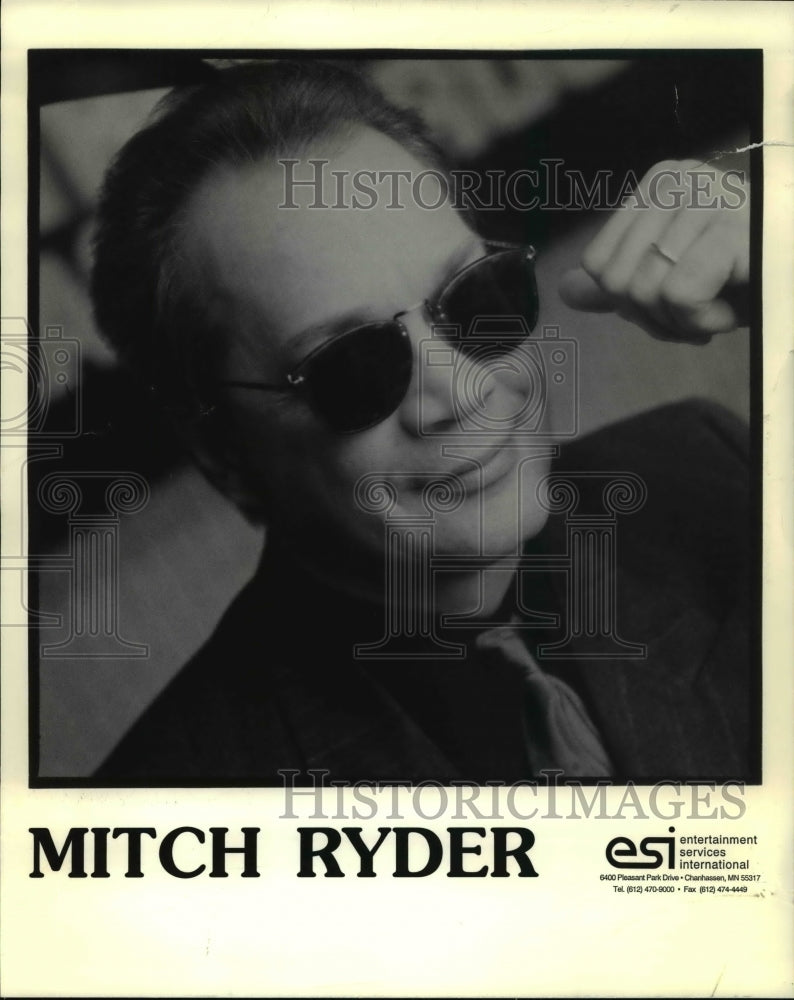 Press Photo Mitch Ryder - Historic Images