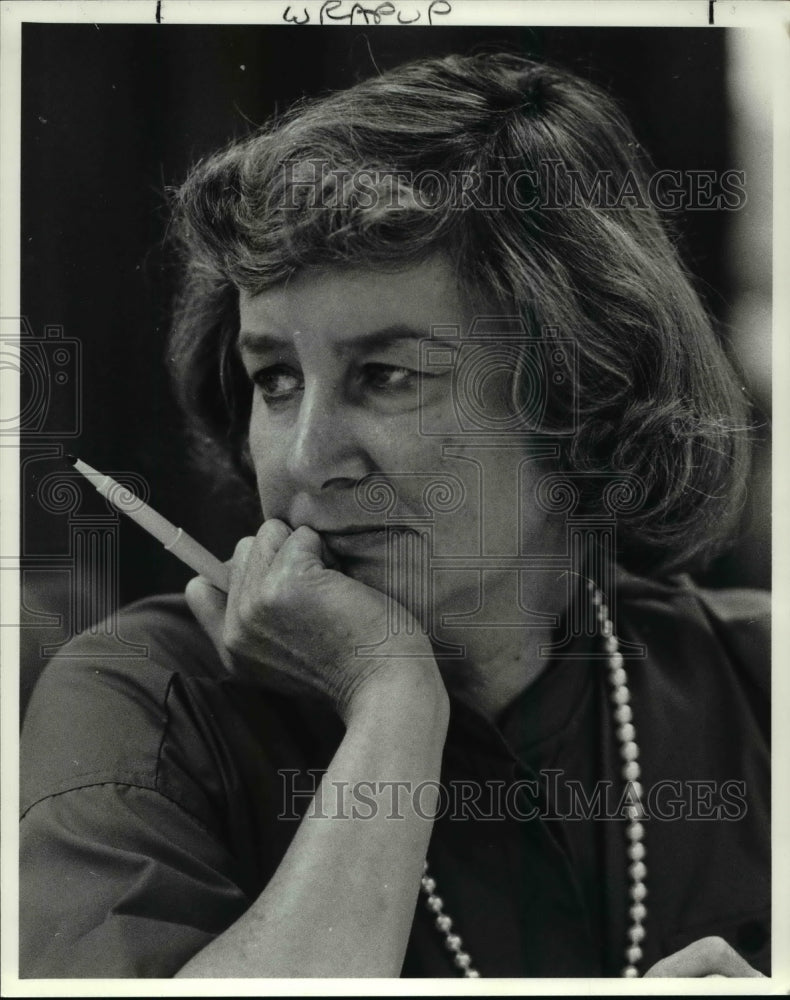 1985 Press Photo Carol Rolfes-Historic Images