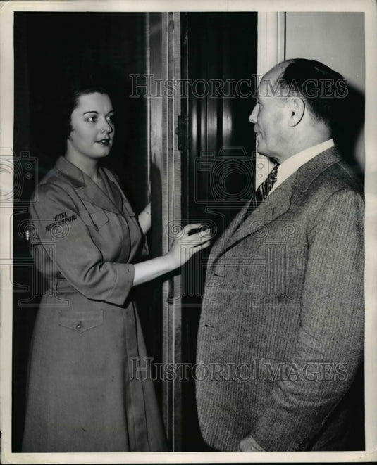 1948, Robert R Wason President of National Association of Manufacture - Historic Images