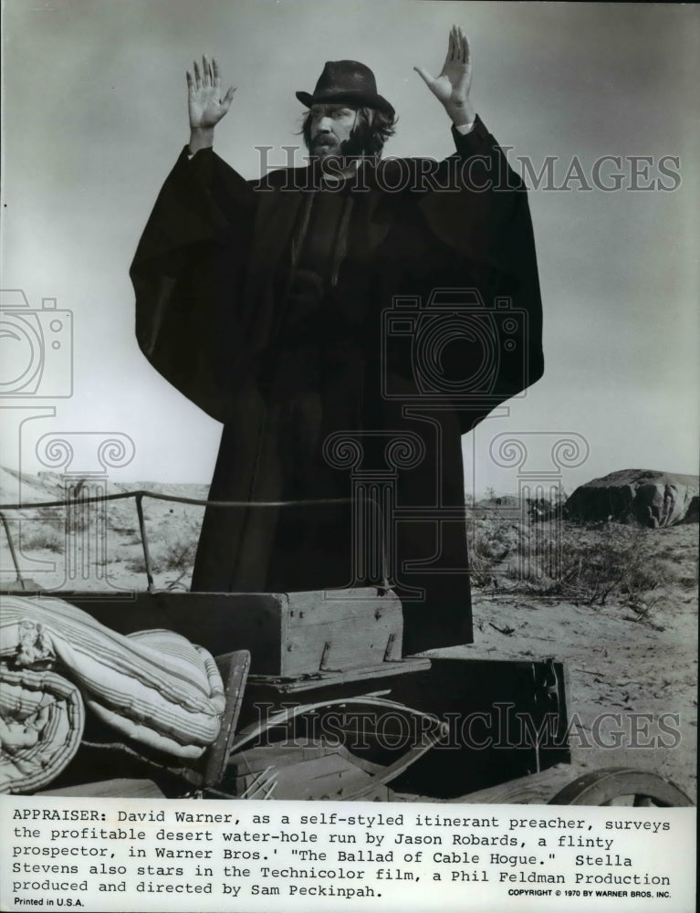 1970, David Warner The Ballad of Cable Hogue - cvp76434 - Historic Images