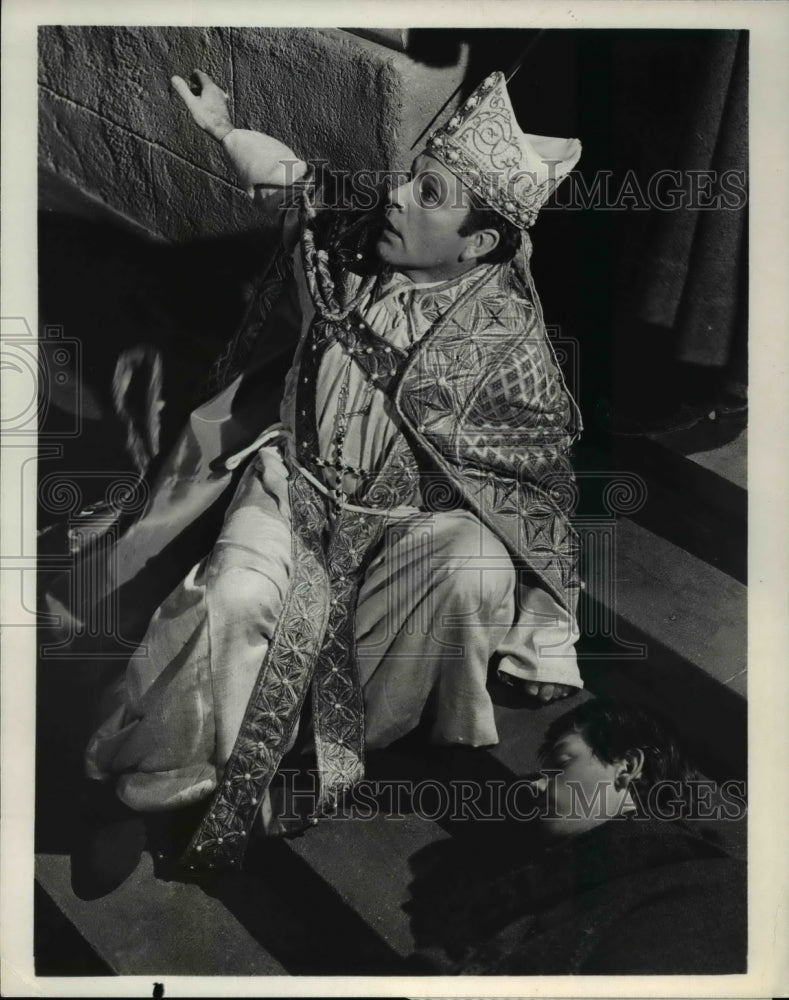 1964 Press Photo Richard Burton in Becket - Historic Images