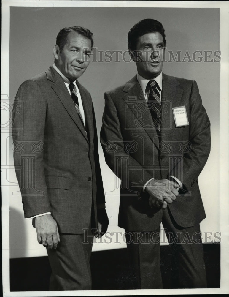 1950 Presidential Adviser Robert Finch on So Long Baby & Amen - Historic Images