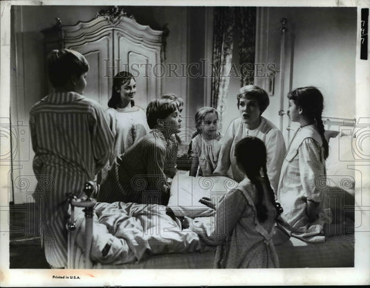 1965 Press Photo Julie Andrews in The Sound Of Music - Historic Images