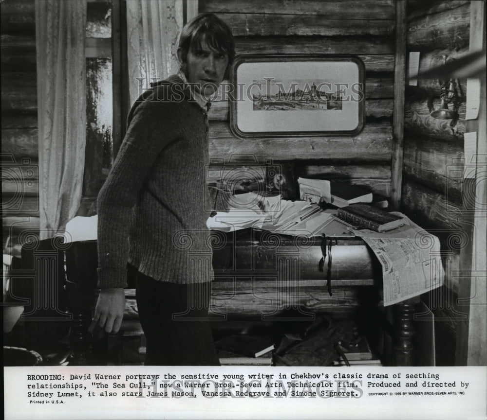 1969 Press Photo David Warner in The Sea Gull - cvp76923-Historic Images