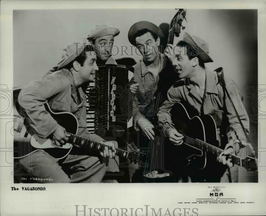 1953 Press Photo The Vagabonds - Historic Images