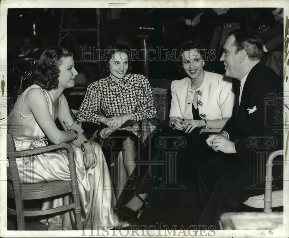 1939, Jeanne Cagney & Cast of Pat and Mike - cvp77072 - Historic Images