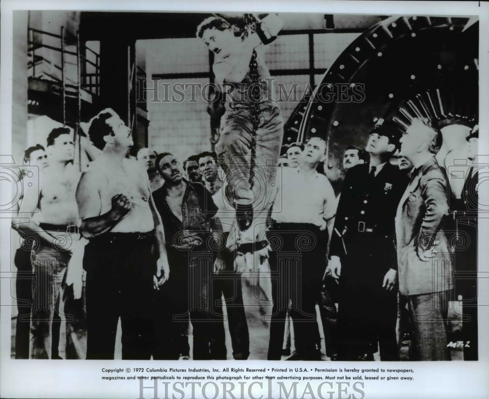 1972 Press Photo Charlie Chaplin - Historic Images
