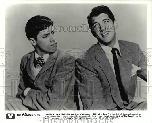 1992 Disney presents Birth Of A Team with Dean martin and Jerry-Historic Images