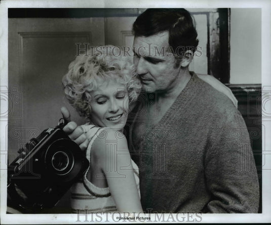 1974 Press Photo Universal presents The Black Windmill with John Vernon and - Historic Images