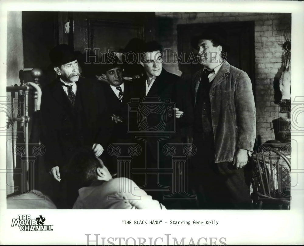 1985 Press Photo The Movie Channel presents The Black Hand with Gene Kelly - Historic Images