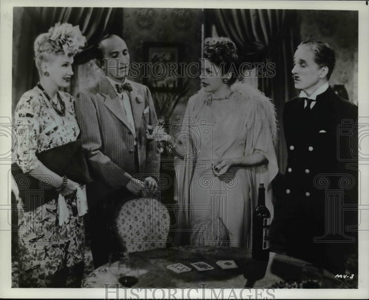 1976 Press Photo Martha Raye and Charlie Chaplin in Monsieur Verdoux - Historic Images