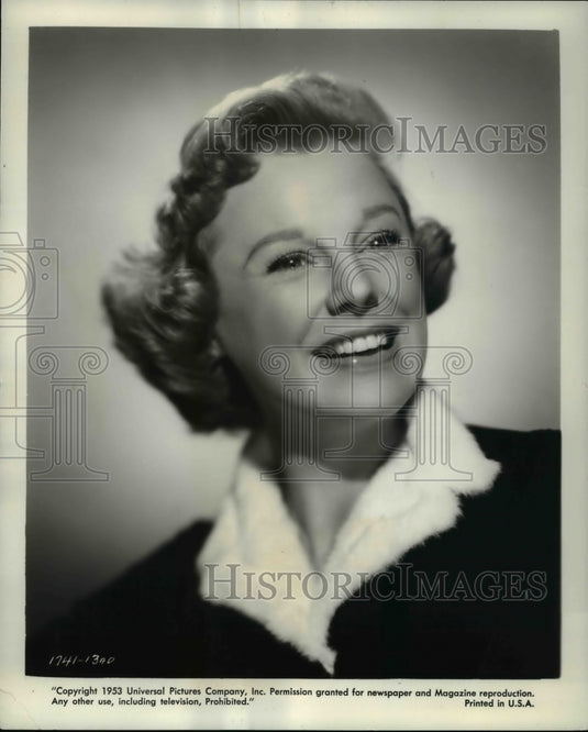 1968 Press Photo June Allyson in The Glenn Miller Story - Historic Images