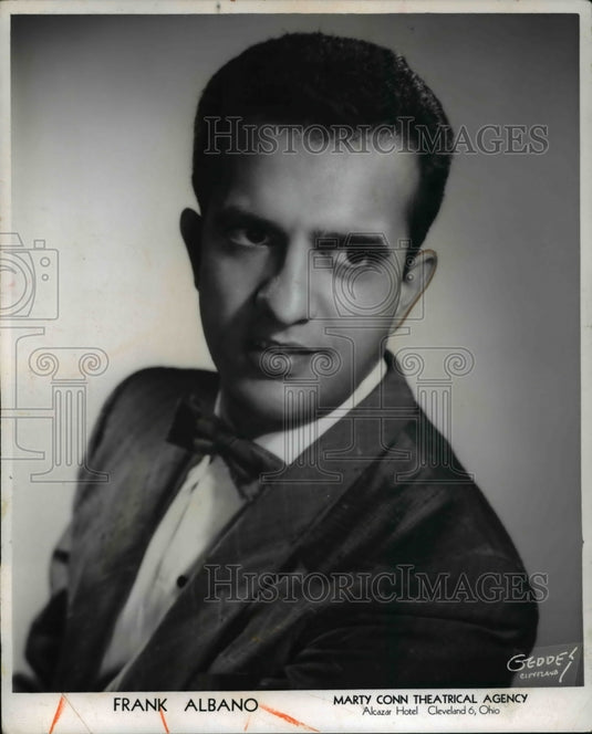 1962 Press Photo Frank Albano - Historic Images