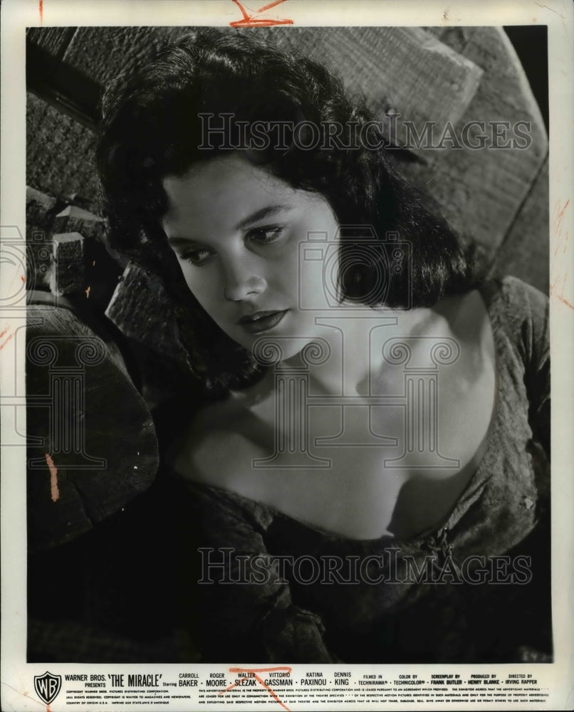 1960, Carroll Baker in The Miracle - cvp77253 - Historic Images