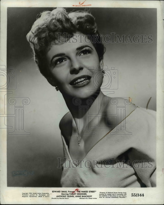 1963 Press Photo Anne Bancroft in The Naked Street - cvp77269 - Historic Images