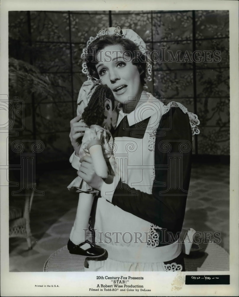1968 Press Photo Julie Andrews in Star - Historic Images