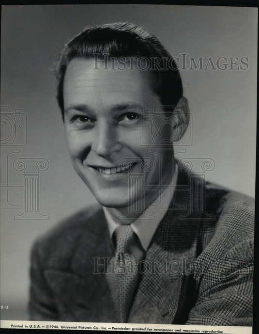 1946 Press Photo Jess Barker - Historic Images