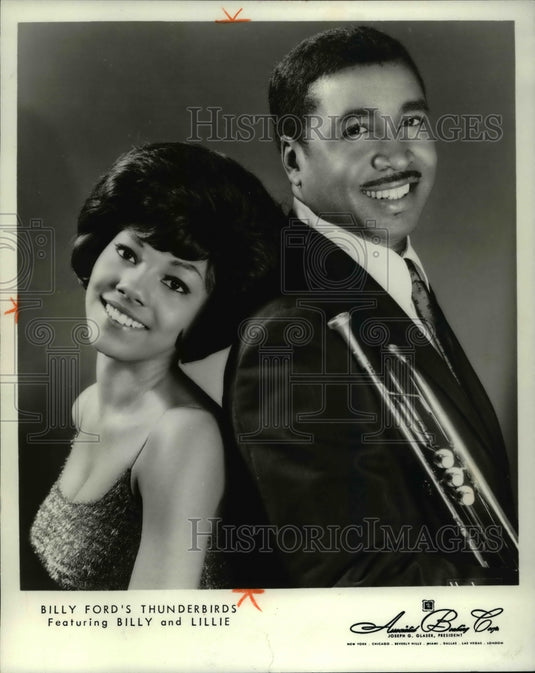 1968 Press Photo Billy and Lilly of Billy Ford's Thunderbirds - cvp77362 - Historic Images